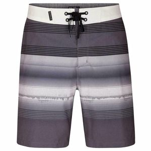 Hurley Men's Phantom Gaviota 18" Boardshorts - Dark Grey/White